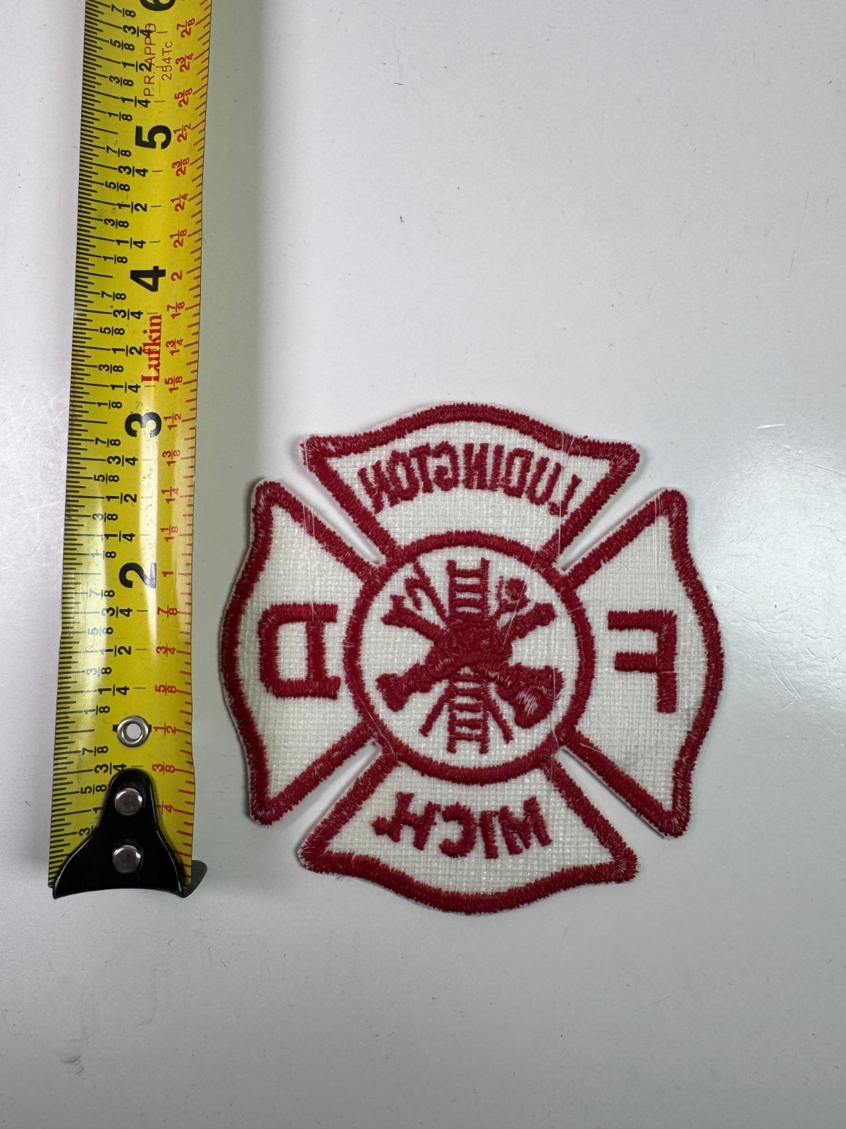 Ludington Fire Michigan Patch BB1