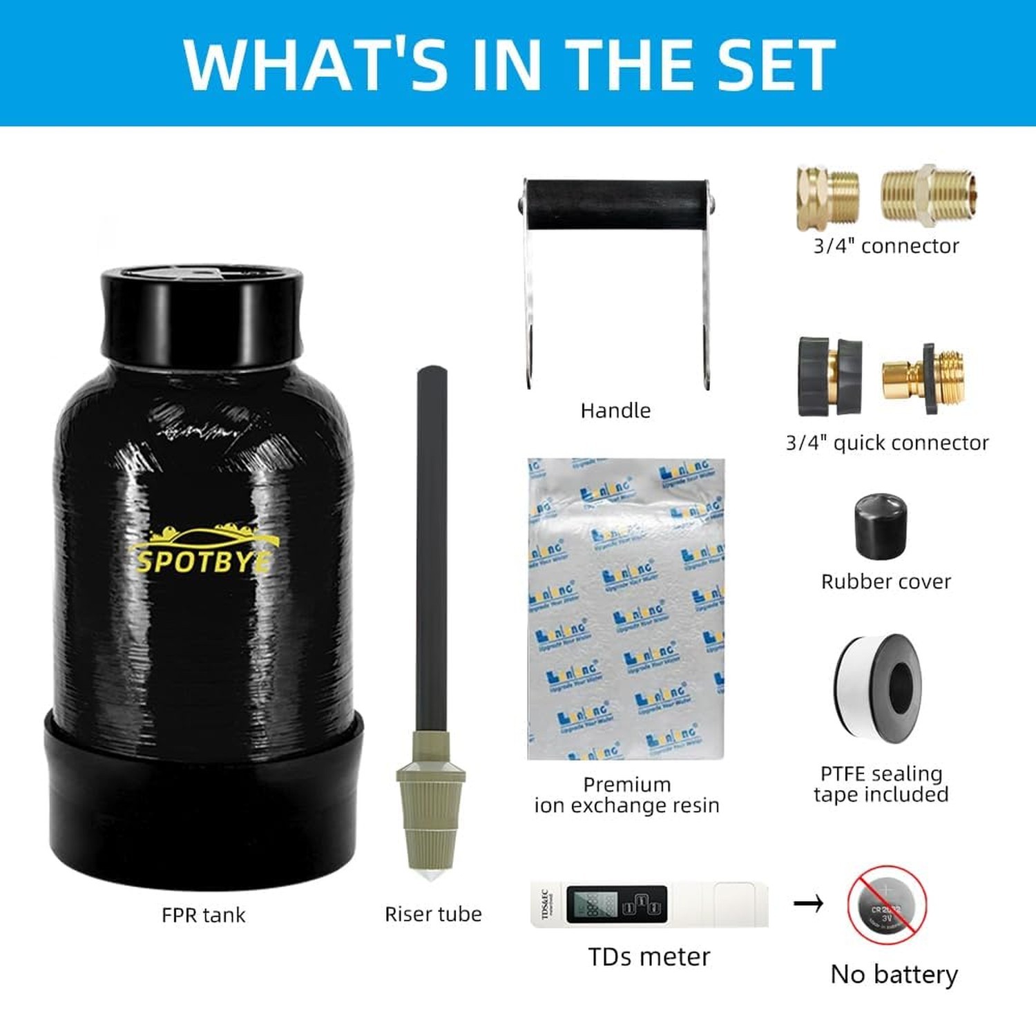 Spotless Water System.Car Wash System,Deionized Water System for RV, Vehicles...