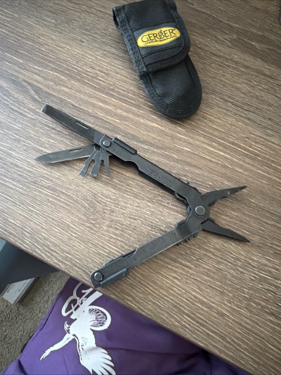 Vtg Gerber Multi Tool Plier,saw, Knife Mt3