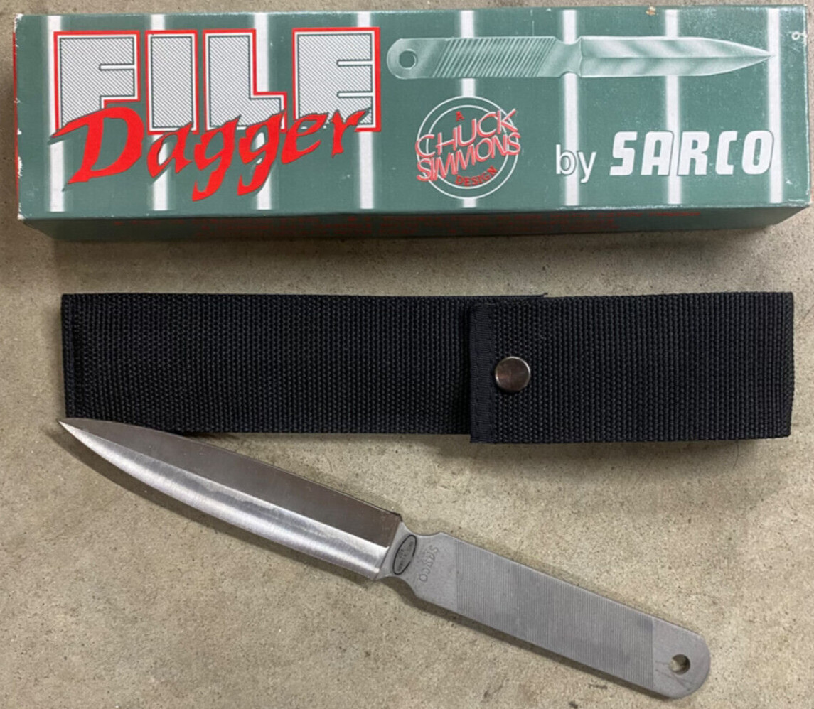File Dagger-Chuck Simmons By Sarco- New in Box!
