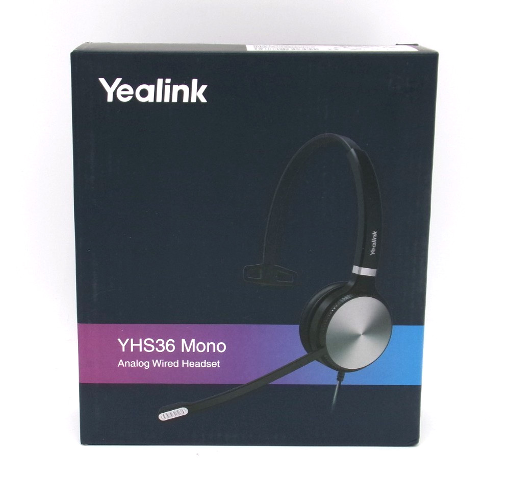 Yealink YHS36 Mono Wired Headset RJ9 Call Center Office Phone NEW