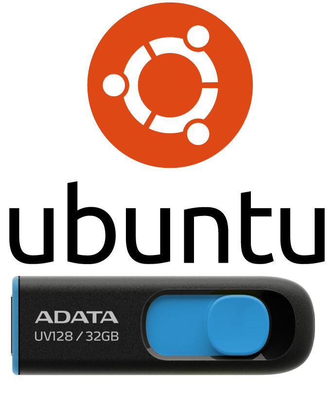 Ubuntu Linux 23.10 Mantic Minotaur 64 Bt 32 Gb USB 3.2 Bootable Live Install