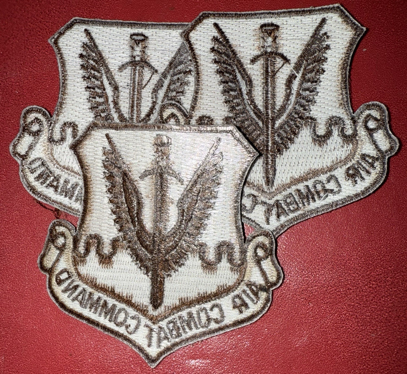 1980s - GWOT Era USAF Air Force Combat Command Desert Subdued Patch (AM)
