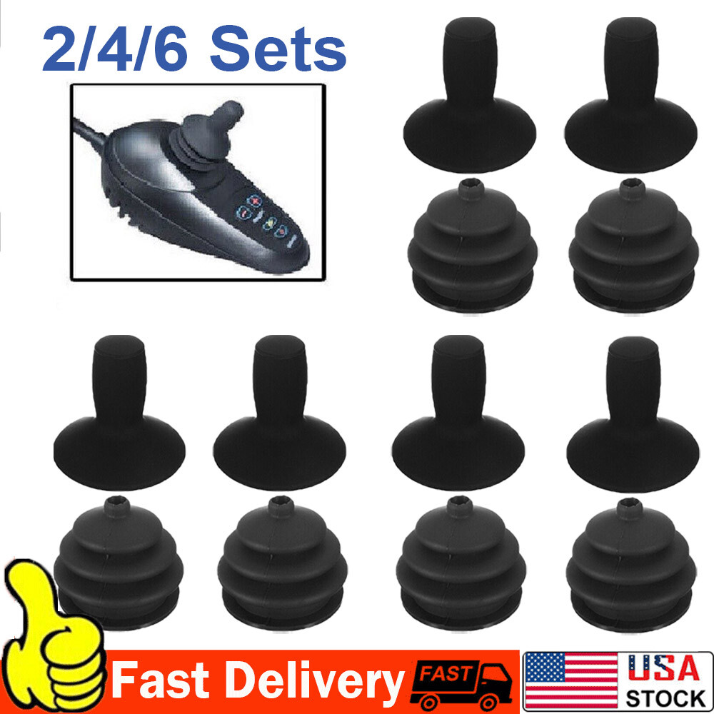 2/4/6 Sets Joystick Controller Knob Electric Power Wheelchair Mobility Aid