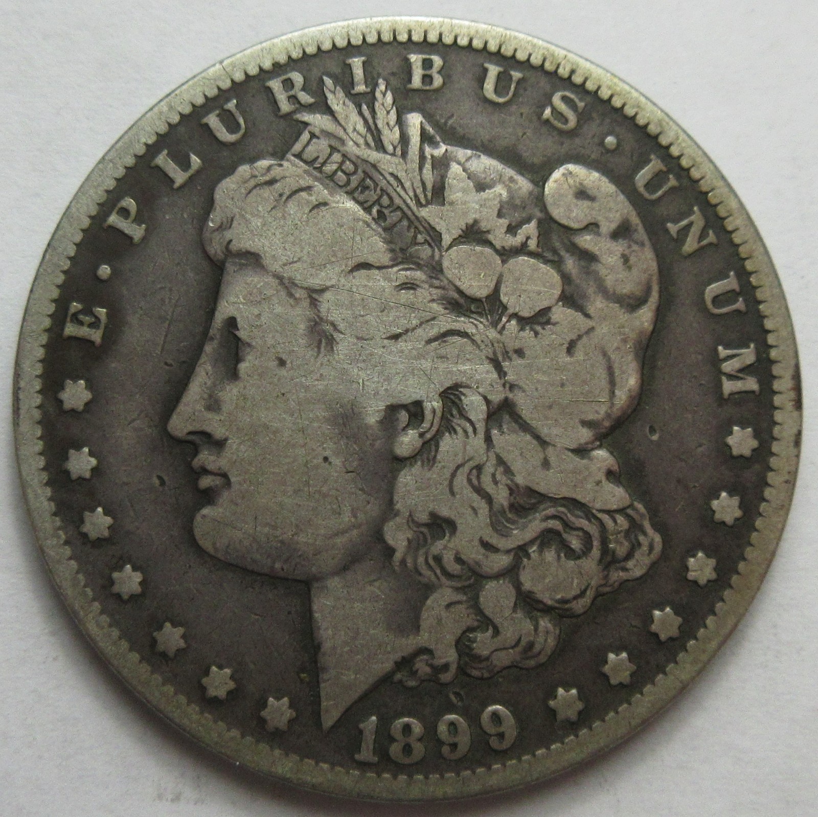 1899-O Silver Morgan Dollar -VF- (#428p)