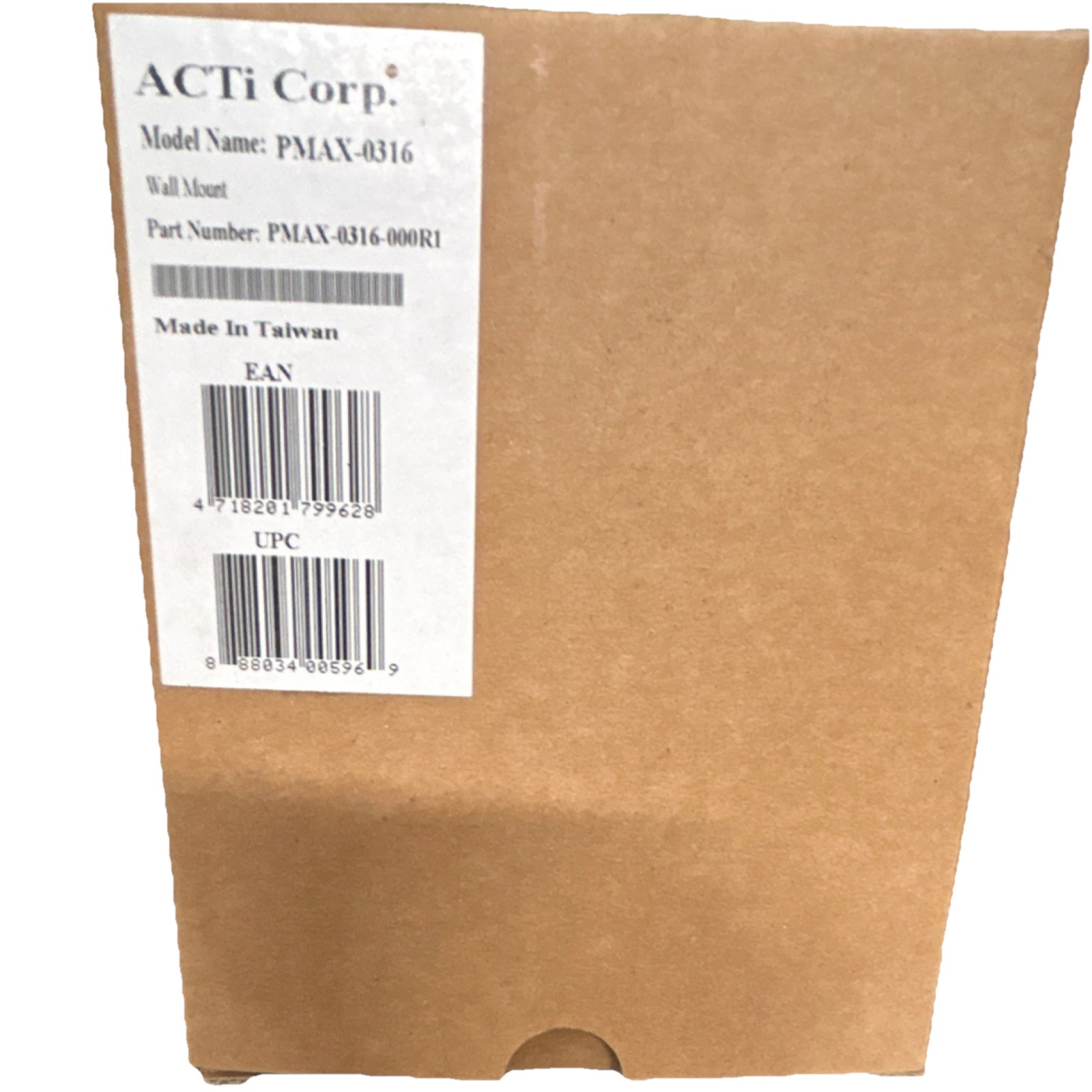 ACTi PMAX-0316 Wall Mount for D5x, D9x, E5x, E9x, E9xx