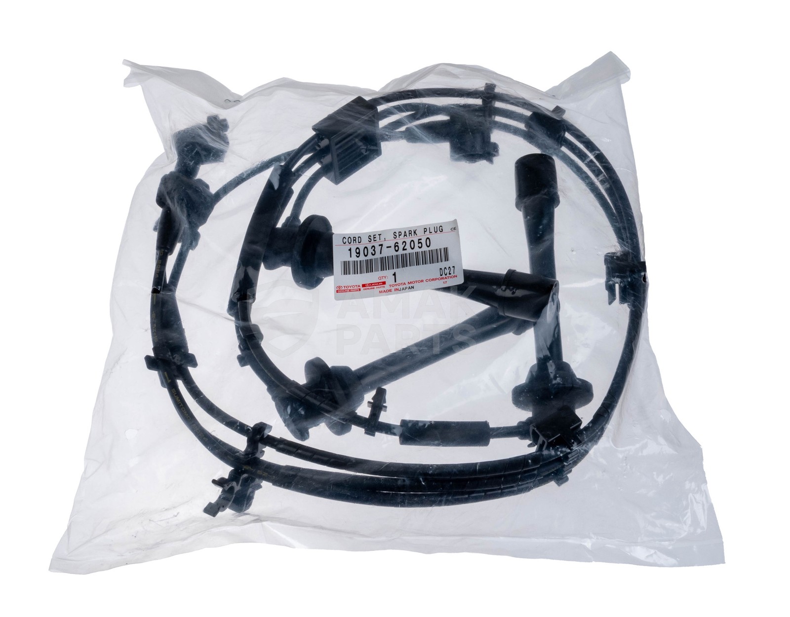Genuine OEM Spark Plug Wire Set for Toyota 3.4 V6 5VZ‑FE 19037‑62050