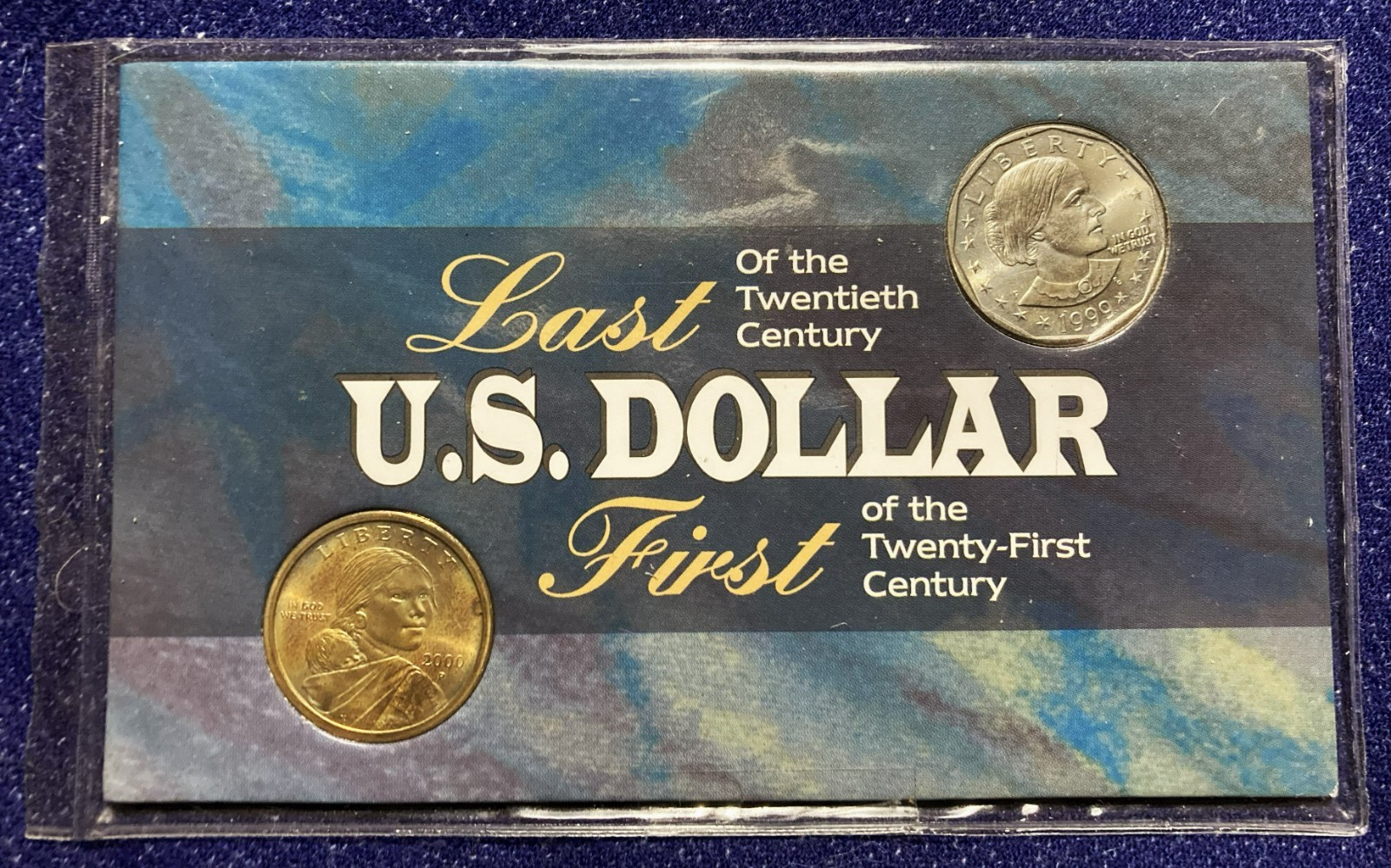 Last of the 20th Century / First of the 21st Century US Dollar, 1999 & 2000, BU