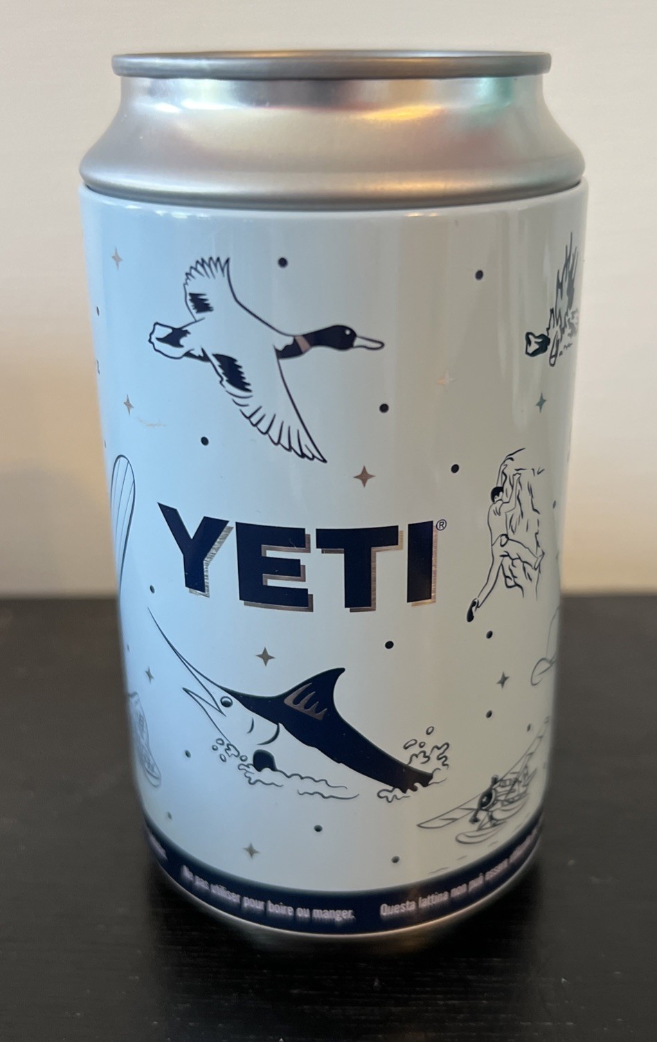 Yeti Stash can Hidden storage 12oz limited Edition Outdoor Nature Empty pop
