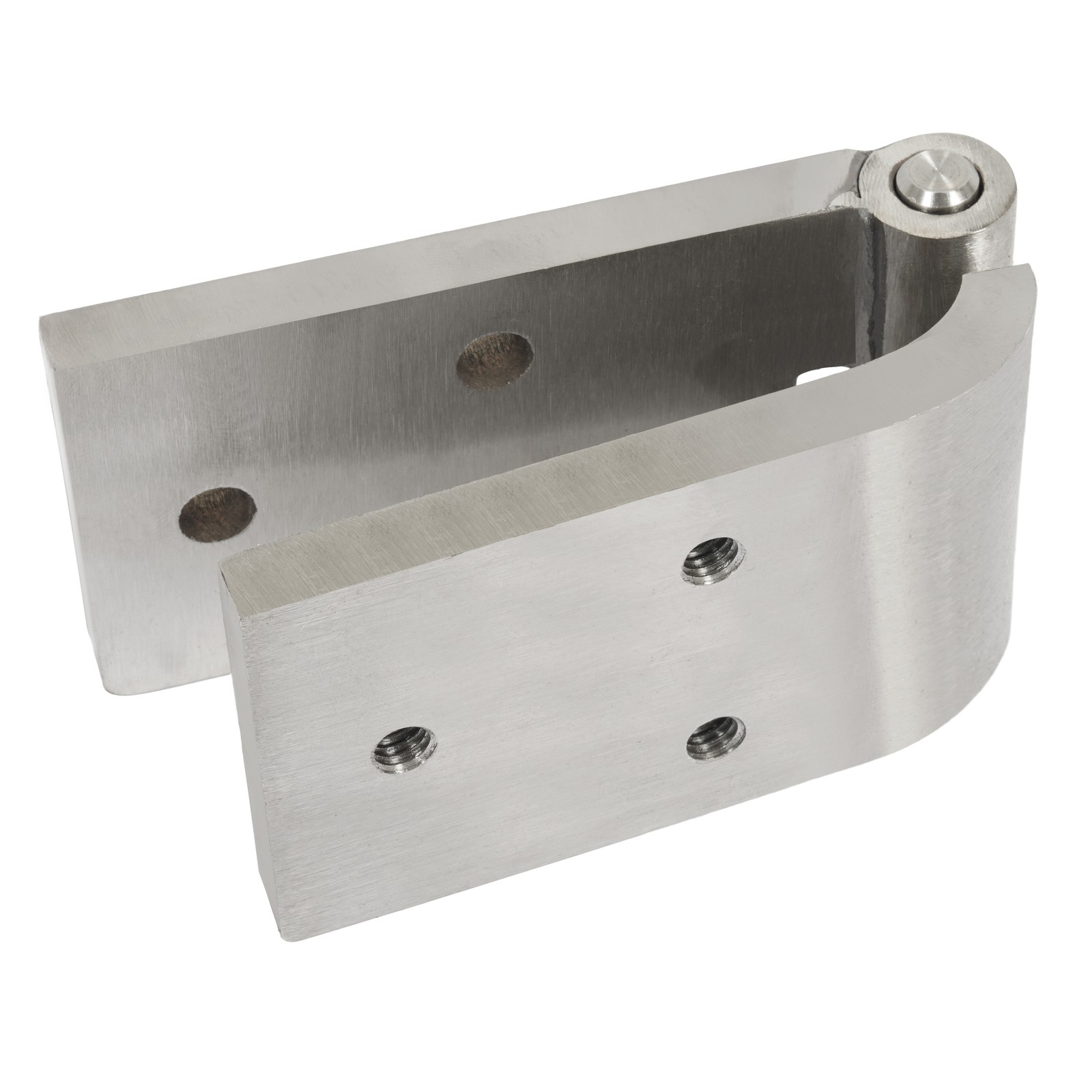 For 1966-1977 Early Ford Bronco Door Hinges Stainless Steel Left Right Screw-on