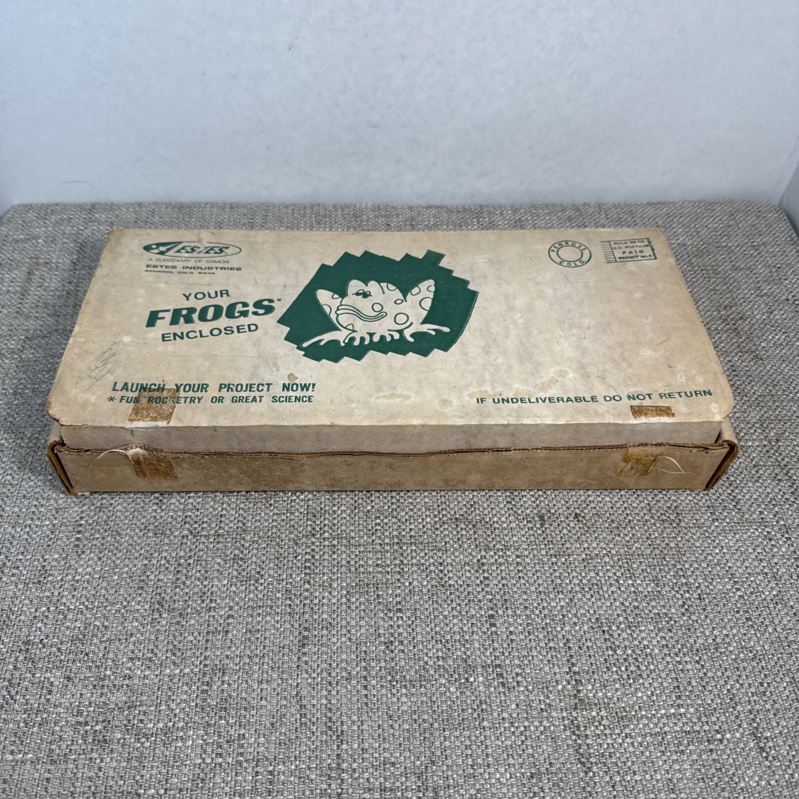 Vintage ESTES Astron ALPHA Sealed Rocket, with 1979 Catalog, Teaching Aide more!