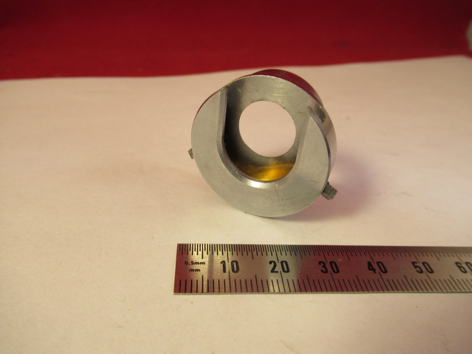 UNITRON POL slide holder for OBJECTIVE MICROSCOPE PART AS PICTURED &94-B-23