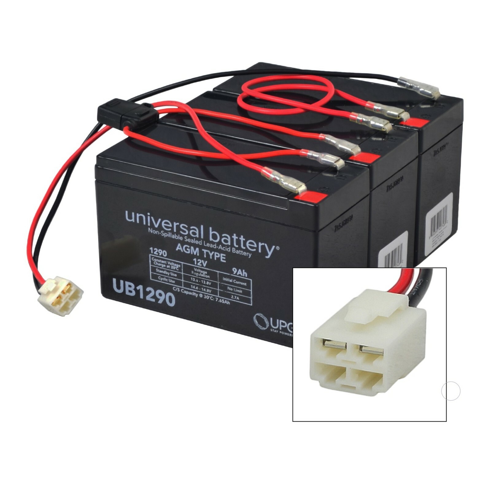 Premium 36 Volt 9 Ah Battery Pack for the Razor EcoSmart Metro Scooter