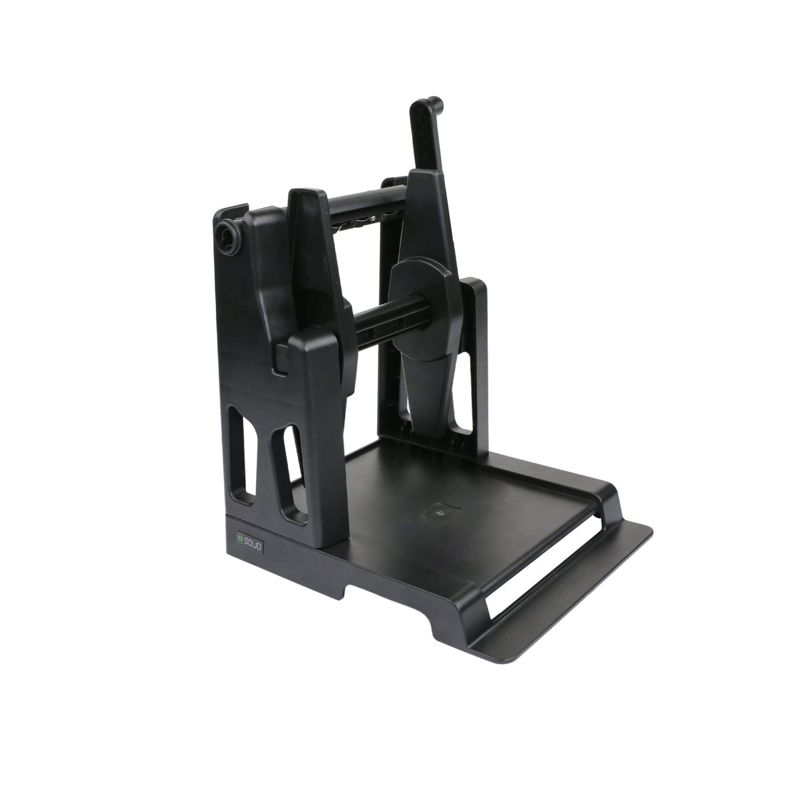 U.S. Solid 2-in-1 Label Roll Holder with Handle and Manual Labe... Fast USA SHIP