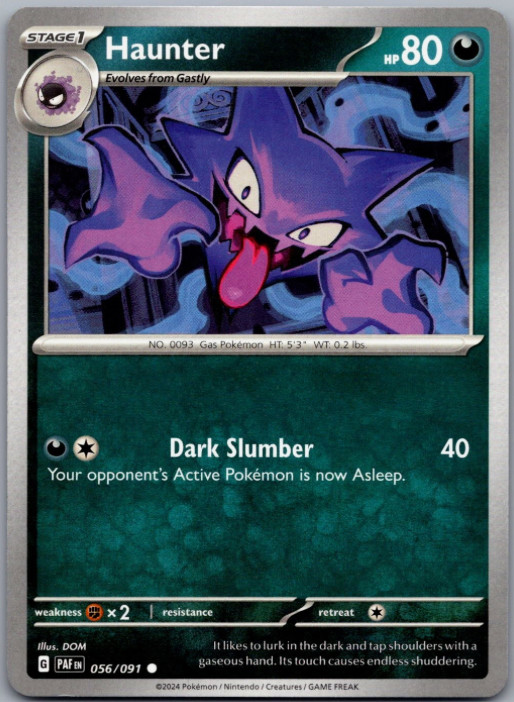 Pokemon - HAUNTER - 056/091 - PALDEAN FATES  - NM/M