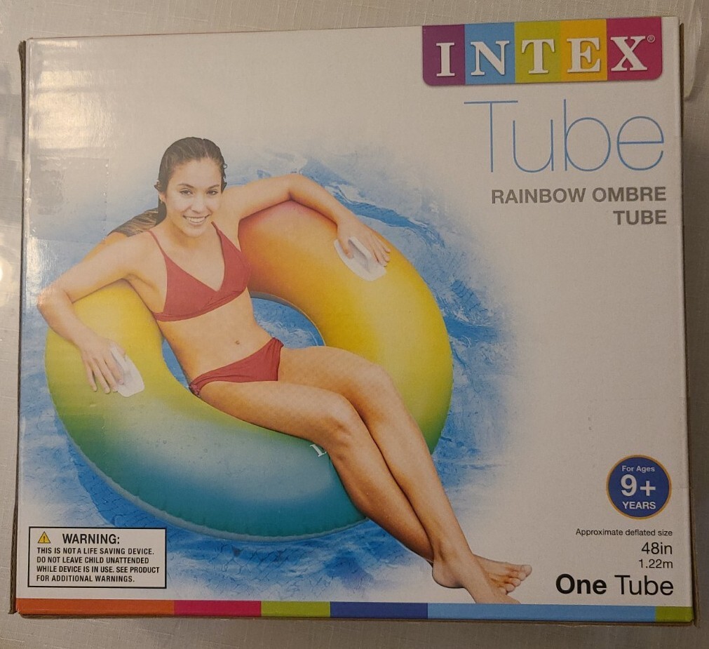 Rainbow Ombre Tube, 48-In. -58202EP
