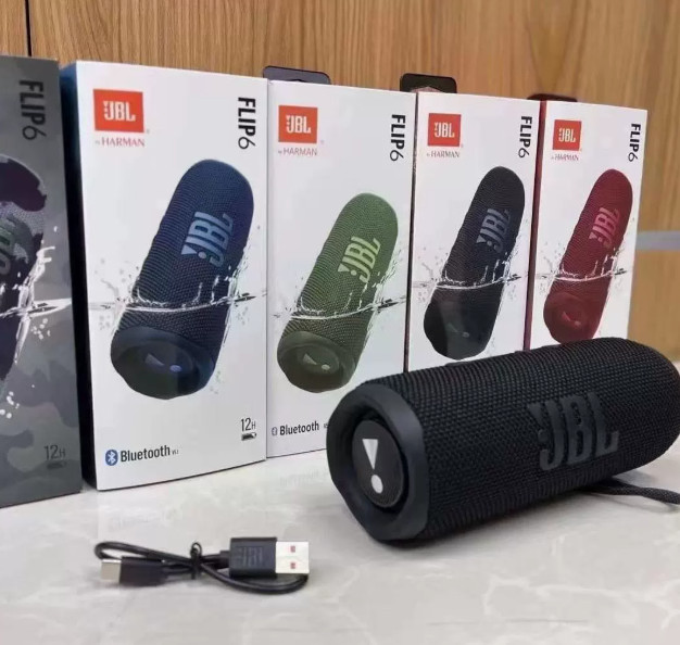 JBL Flip 6 Waterproof Portable Rechargeable Bluetooth Speaker