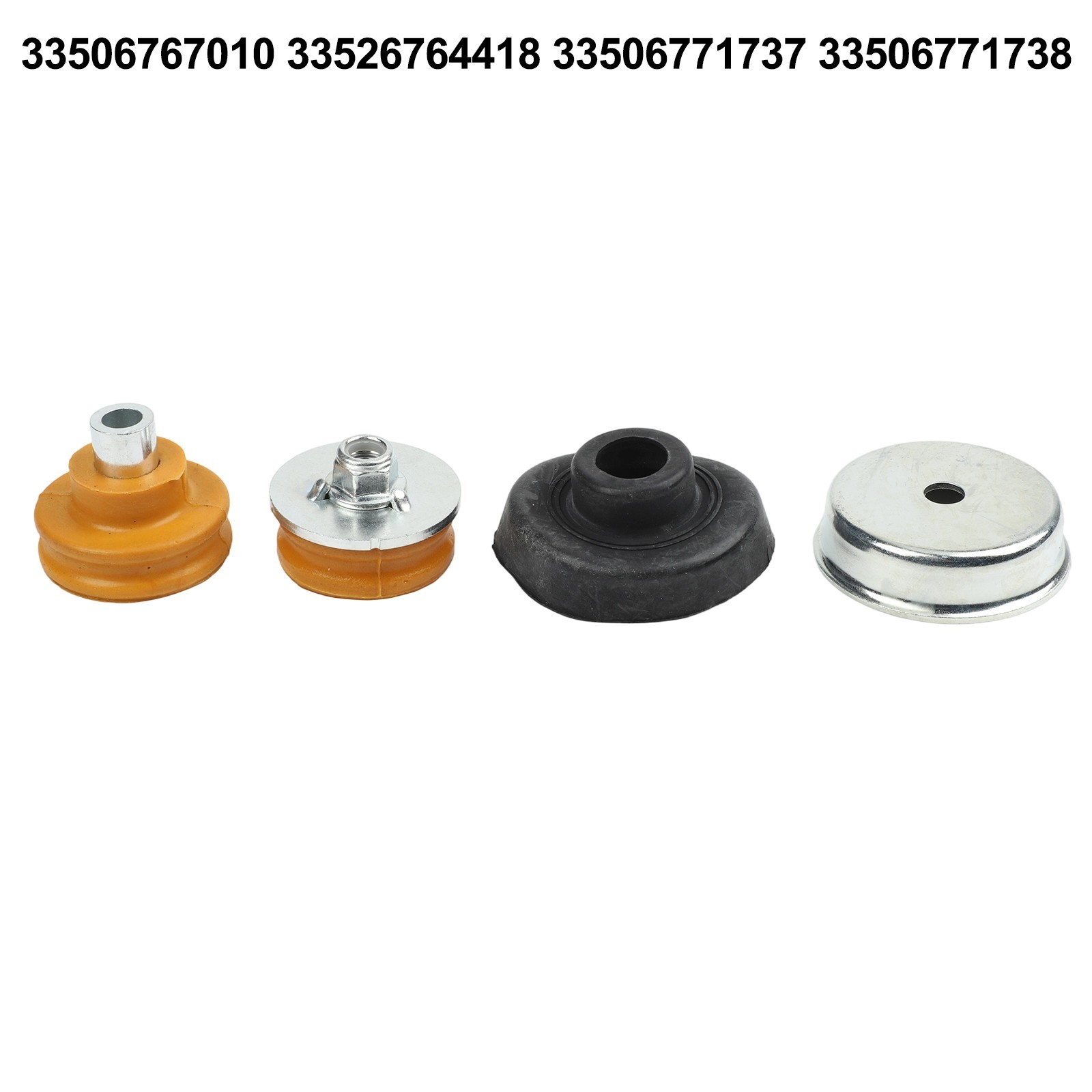 Long Lasting Upper Shock Mount Kit for E81 E82 E87 E90 E91 Rear Axle