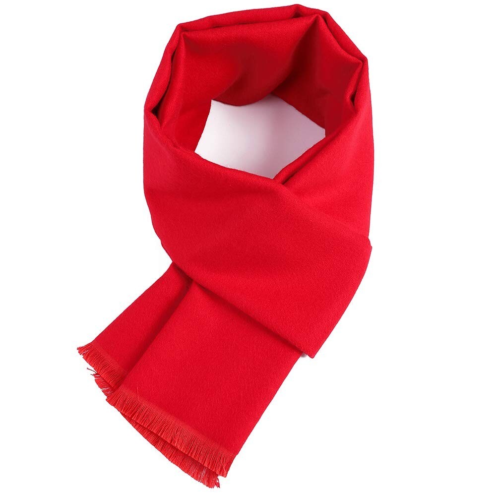 Crndzsis Mens Cotton Scarf-Cashmere Feel Classic Soft Luxurious Winter Scarf For