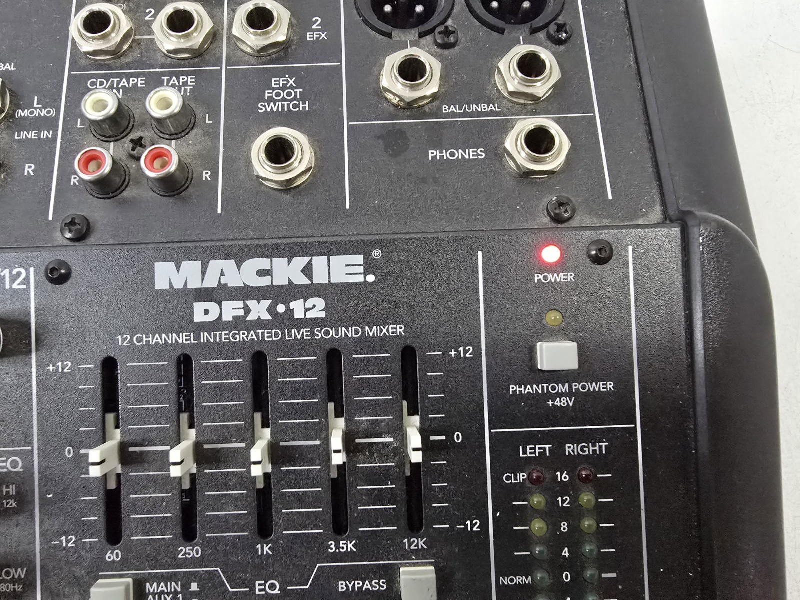 Mackie DFX12 Compact Integrated Live Sound Mixer