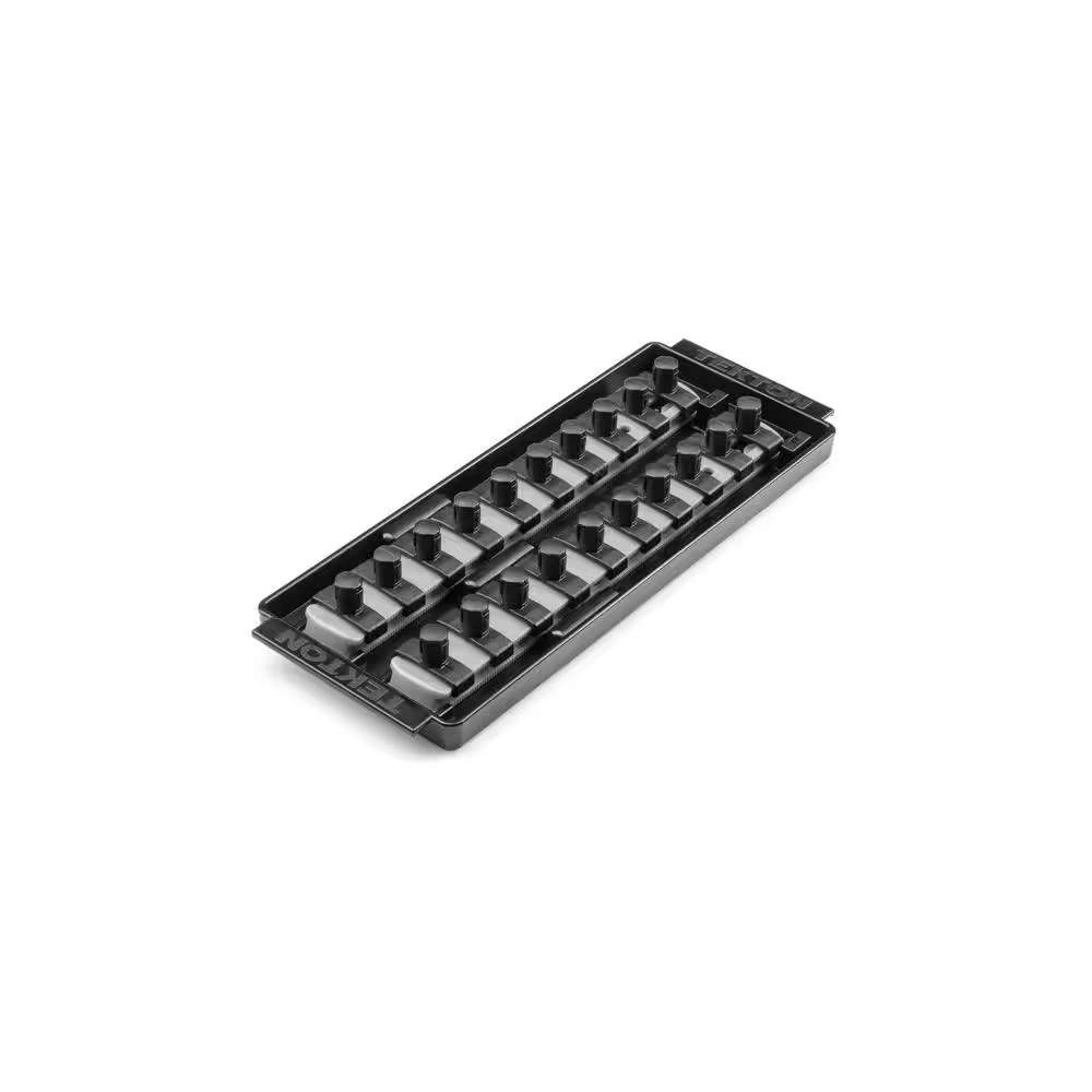 3/8 In. Drive 2-Rail Socket Organizer Set, Gray (20-Tool)