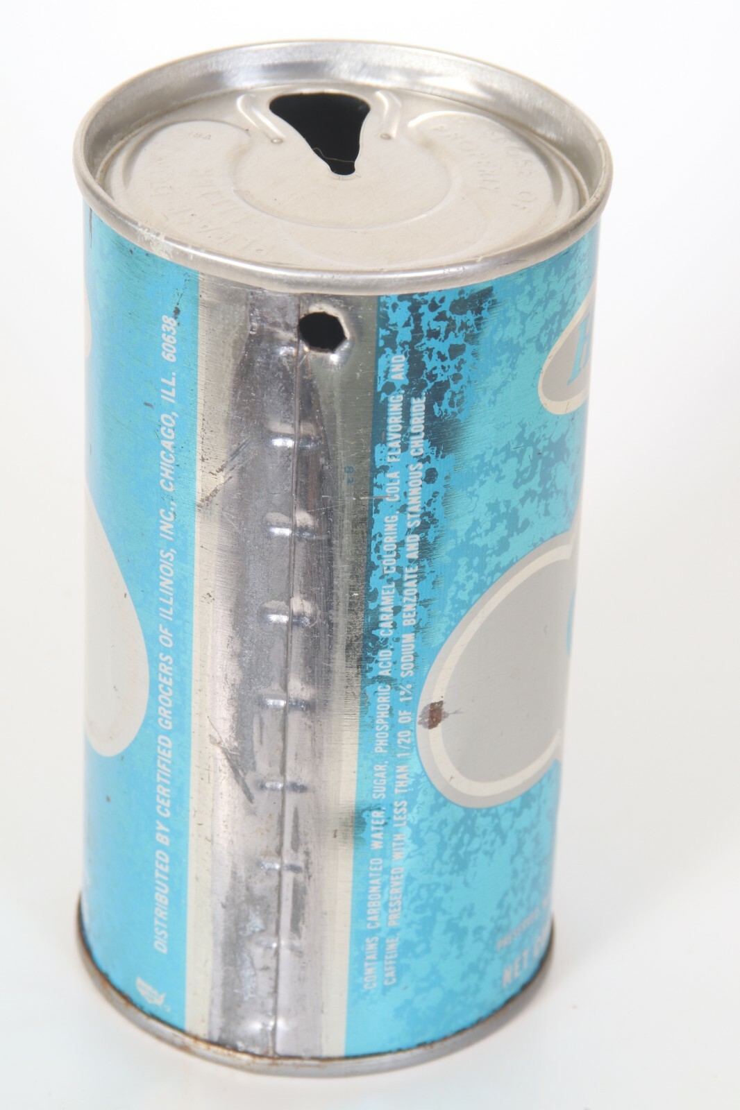 Hydrox Cola soda can
