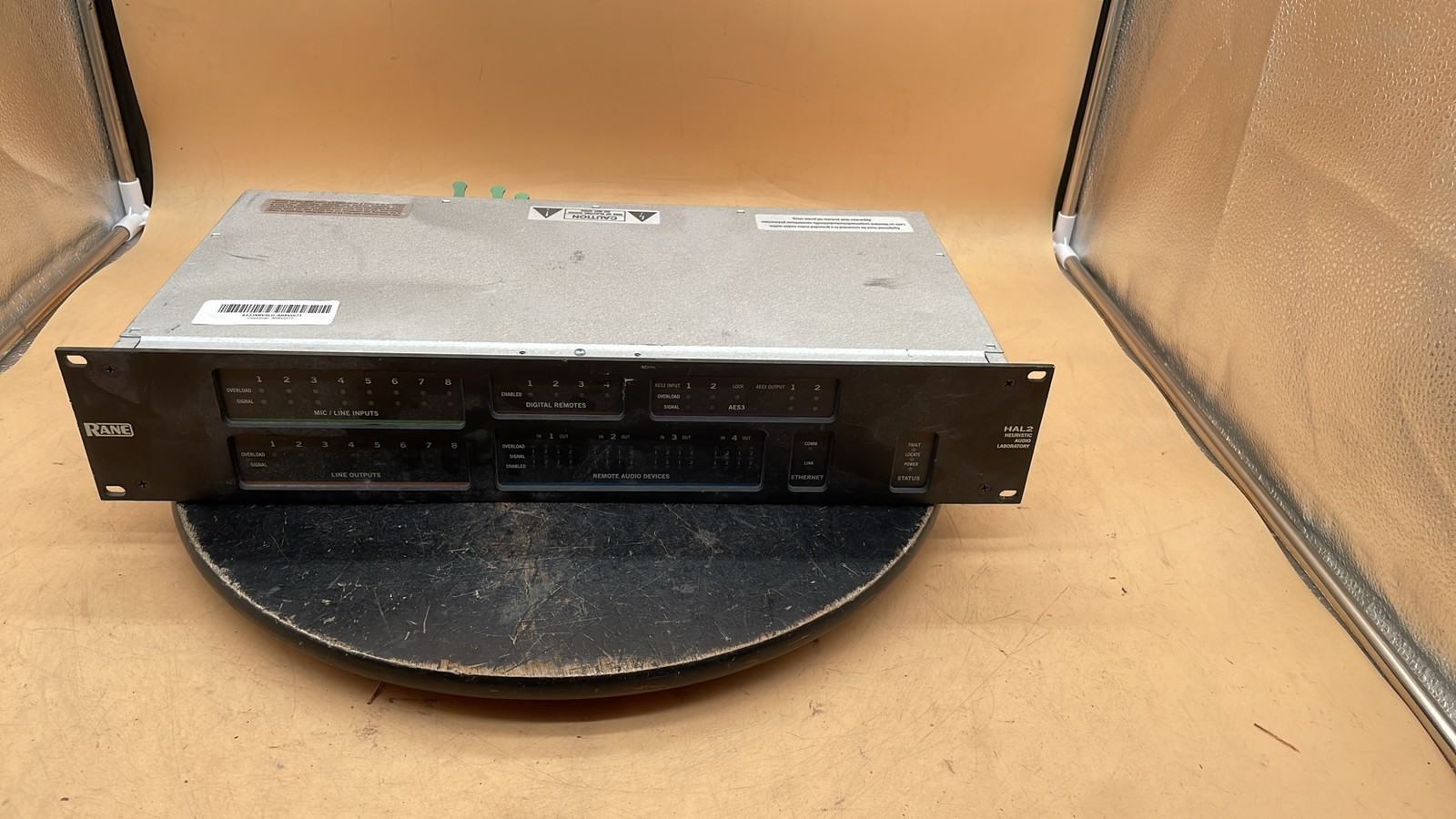 Rane HAL2 Audio Device DSP Digital Signal Processor Commercial Audio Controller