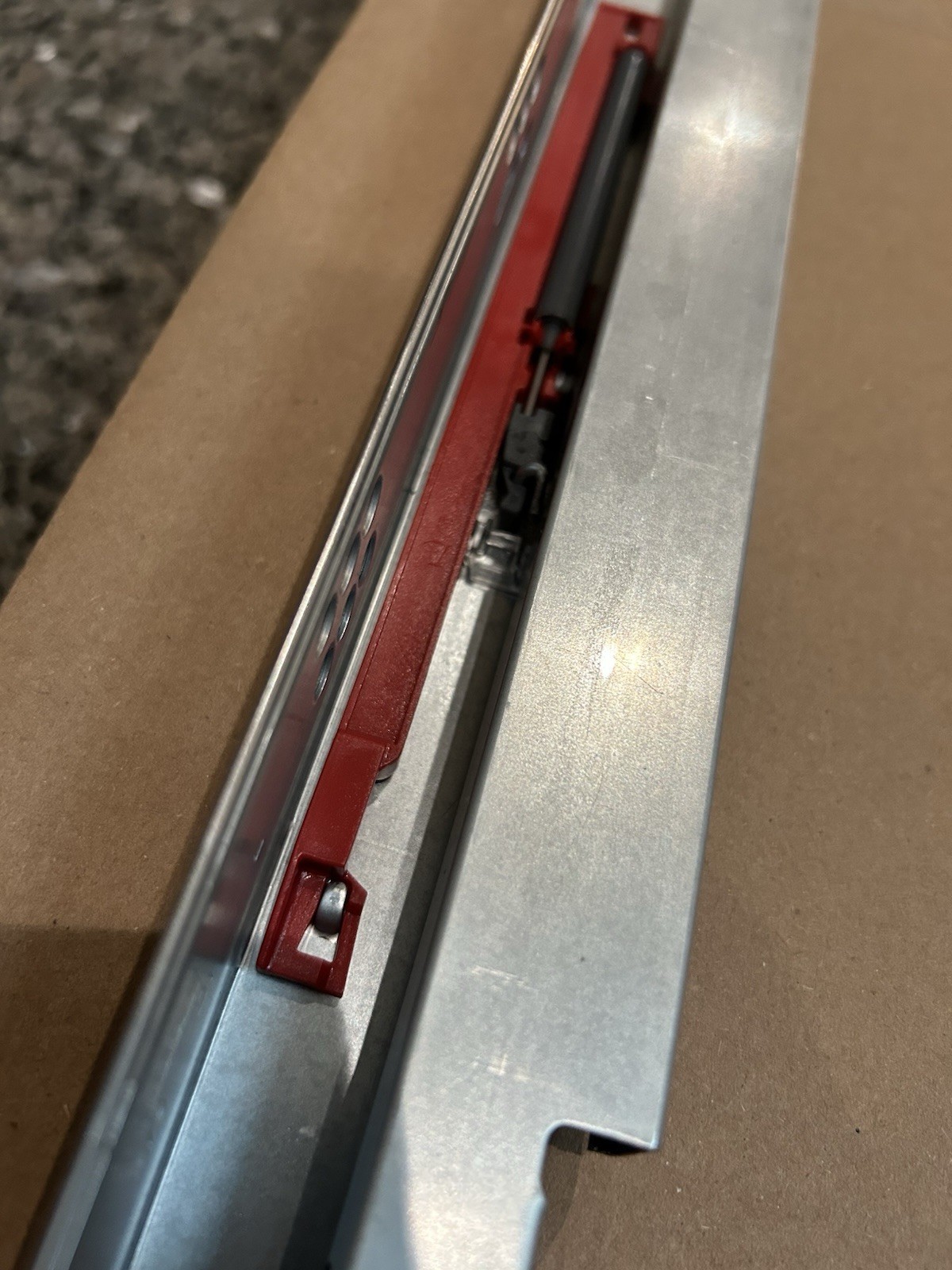 21” Hardware Resources Replacement Soft Close Drawer Slide