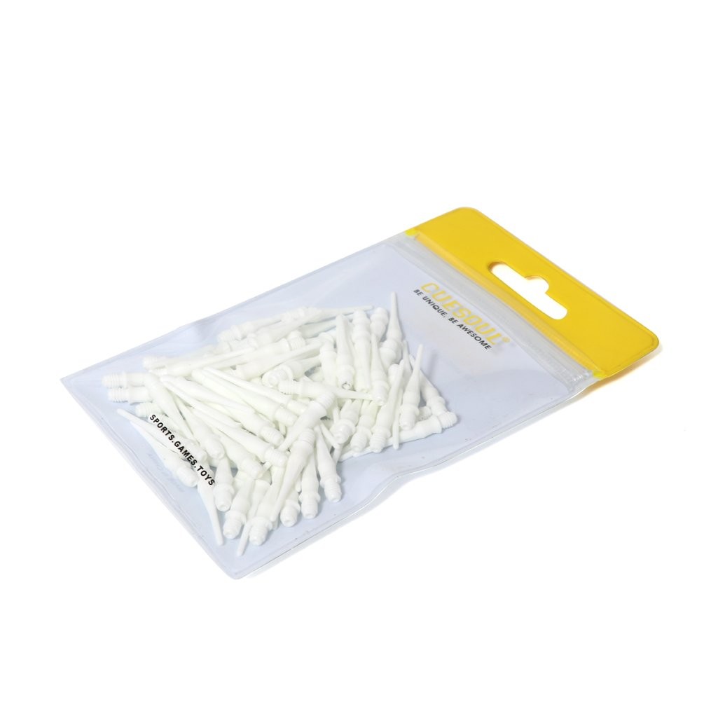 CUESOUL TOUCH-Point Soft Tips Dart Point 2BA Standard Screw Thread-80 Pieces