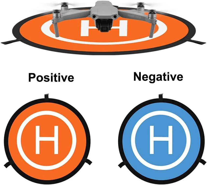 30" Drone Landing Pad Helipad Foldable Launch Pad for DJI Mavic Autel EVO