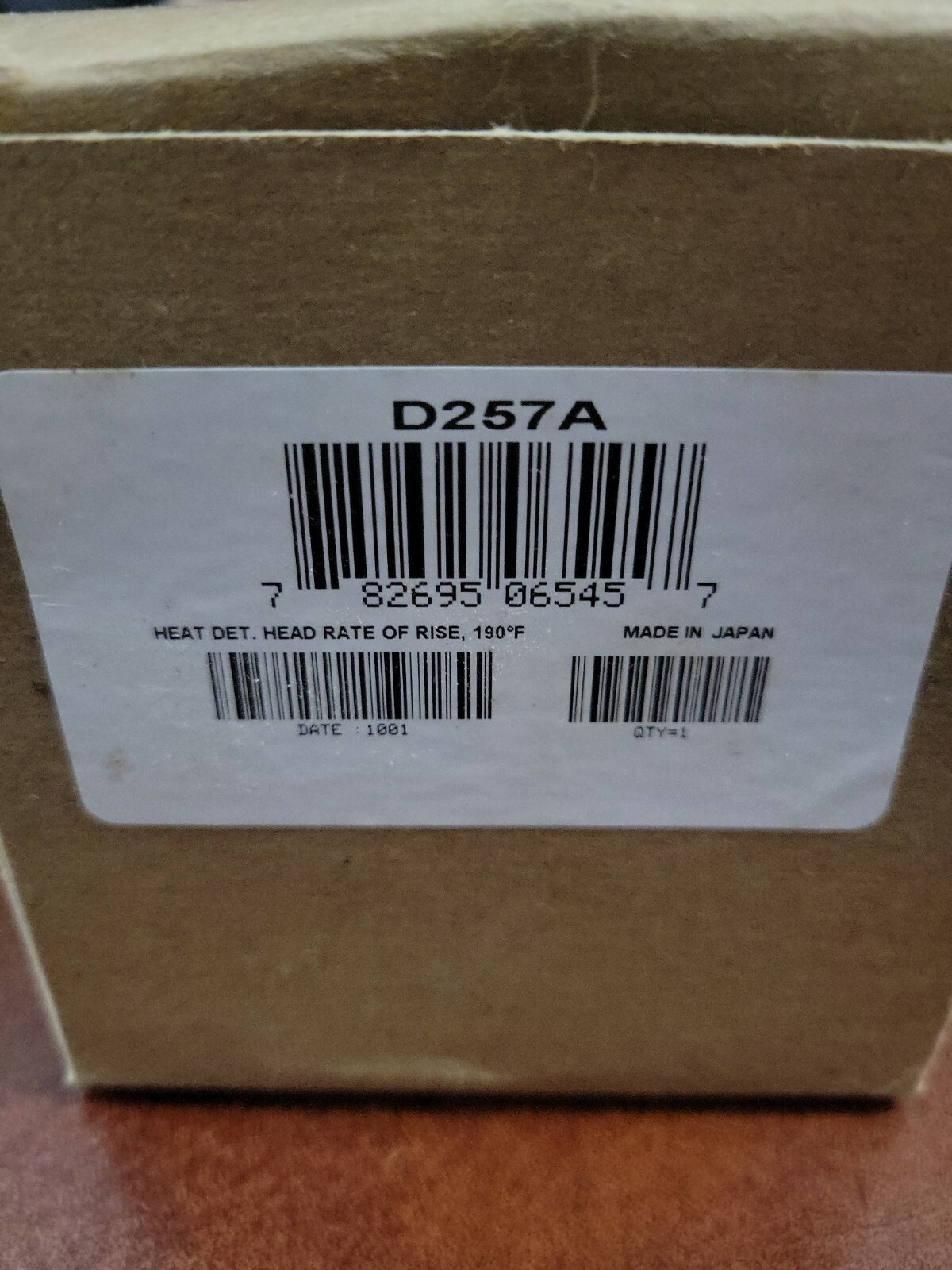 New BOSCH RADIONICS D257A  2-WIRE HEAT DETECTOR  NIB!***