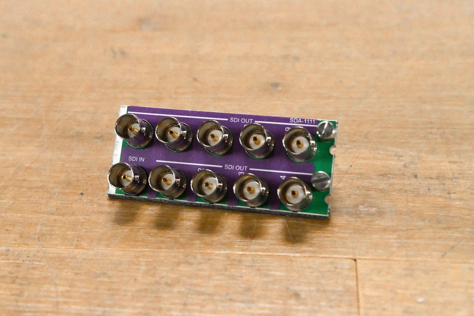 Miranda SDA-1111 1x8 Rear I/O Module for Densité Frame CG0112H