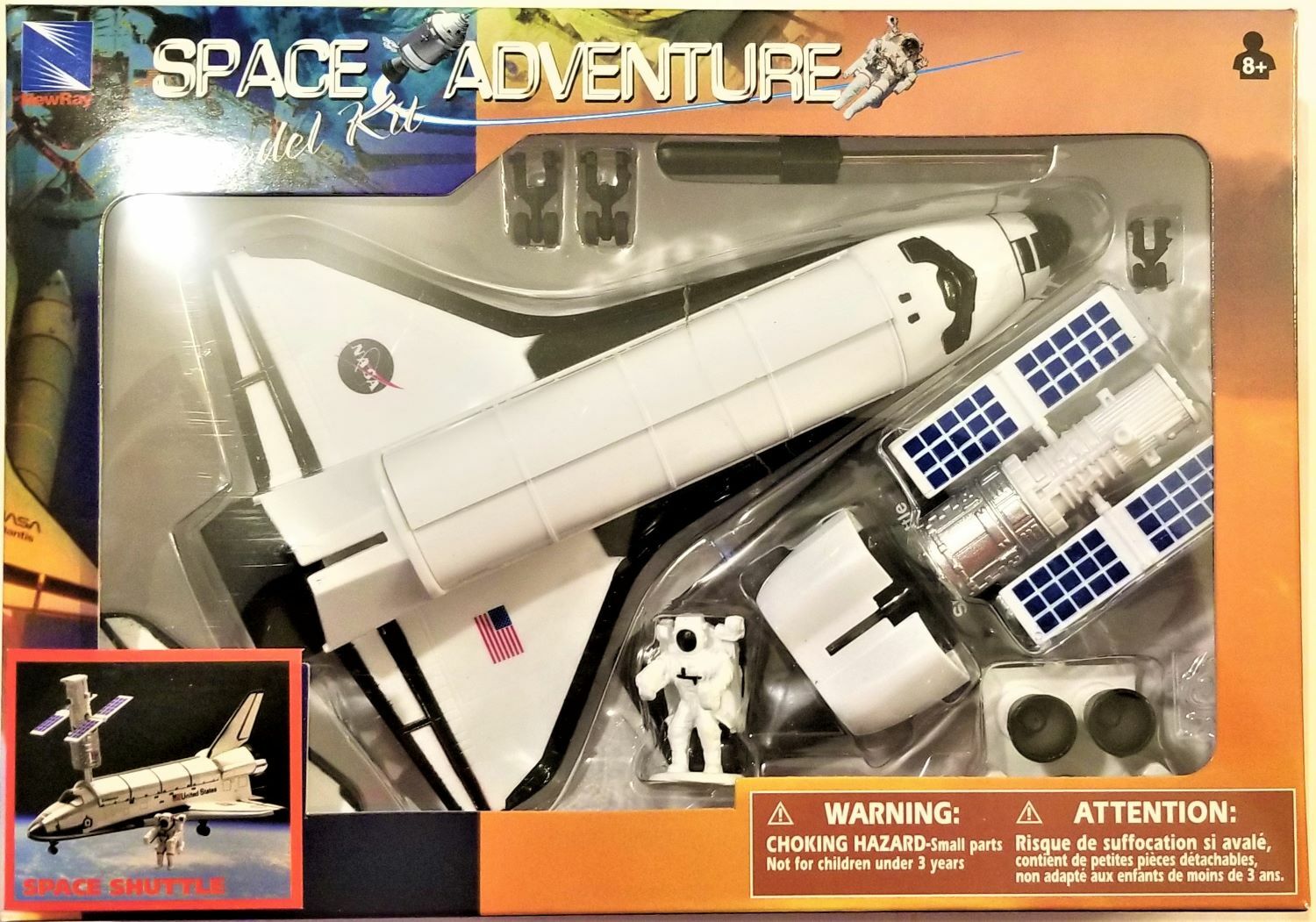 New Ray - Space Adventure Model Kit Space Shuttle (BBNR20407SS)