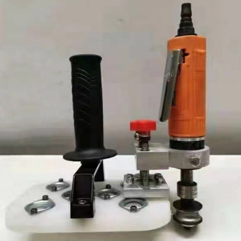 Portable Straight Line Grinding Polishing Pneumatic Glass Processing Machine