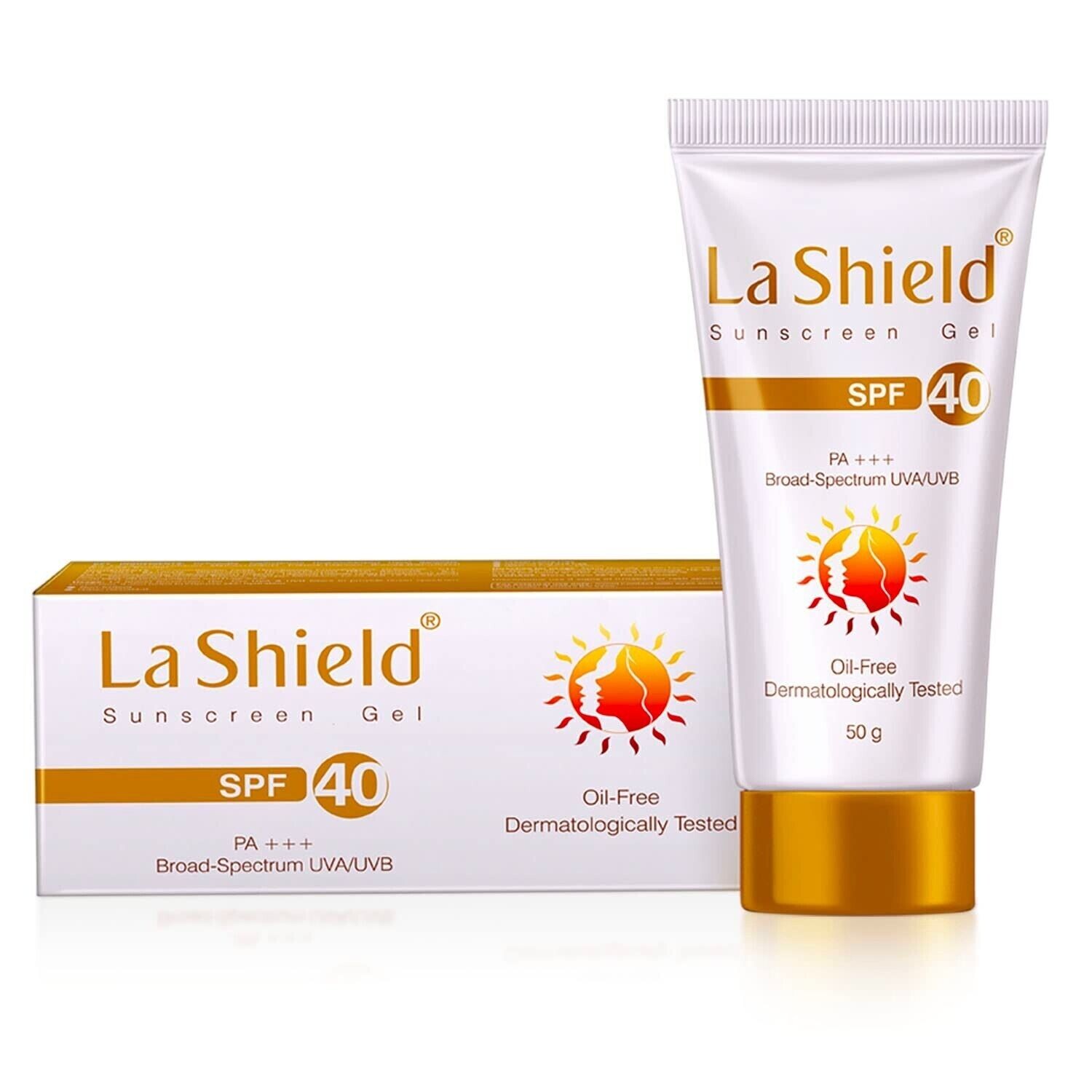 La Shield SPF 40 & PA+++ Mineral Based Sunscreen Gel | 50 grams