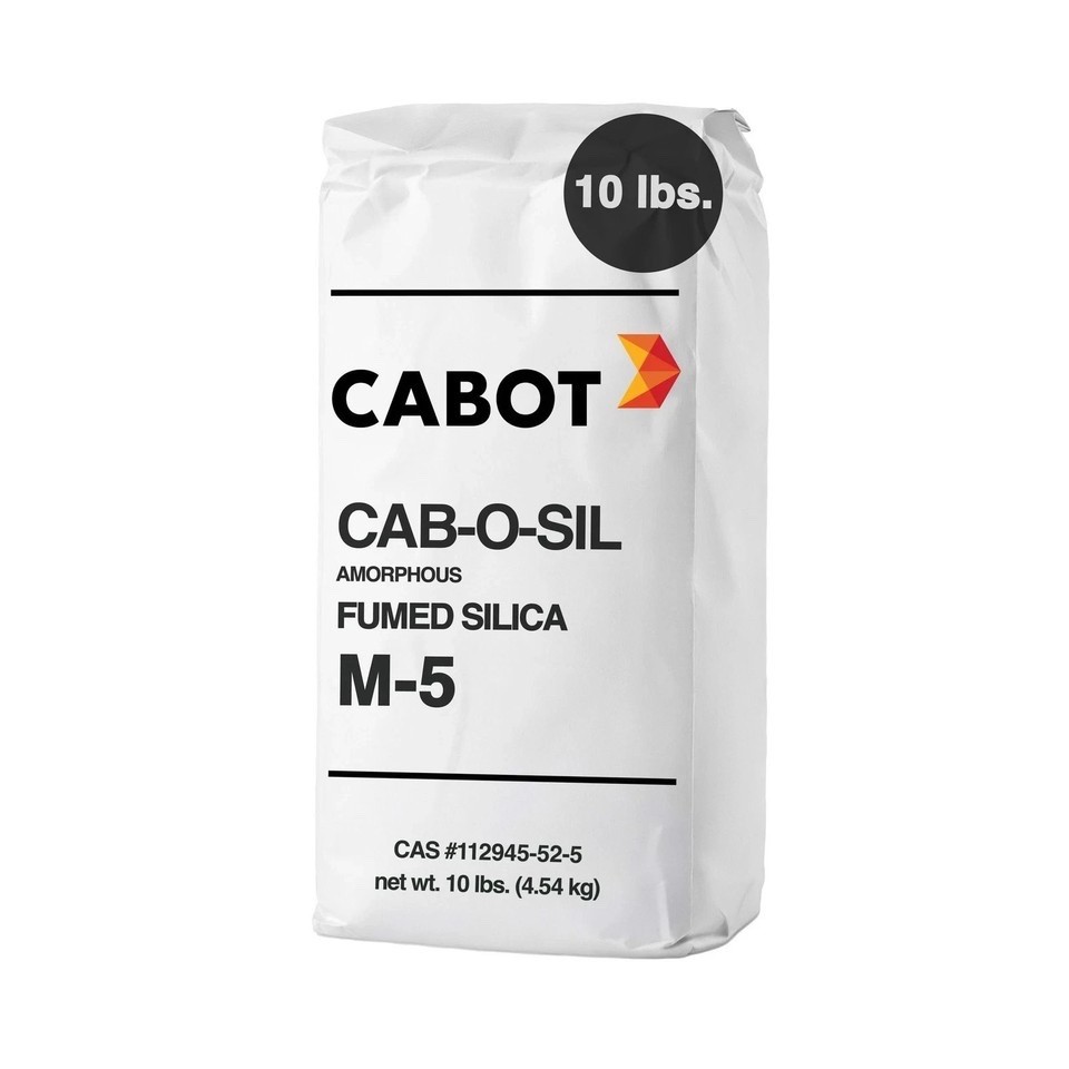 Cabosil M5 Fumed Silica Cab-o-SIL Industrial Hydrophilic Enhancer USA LOCATED