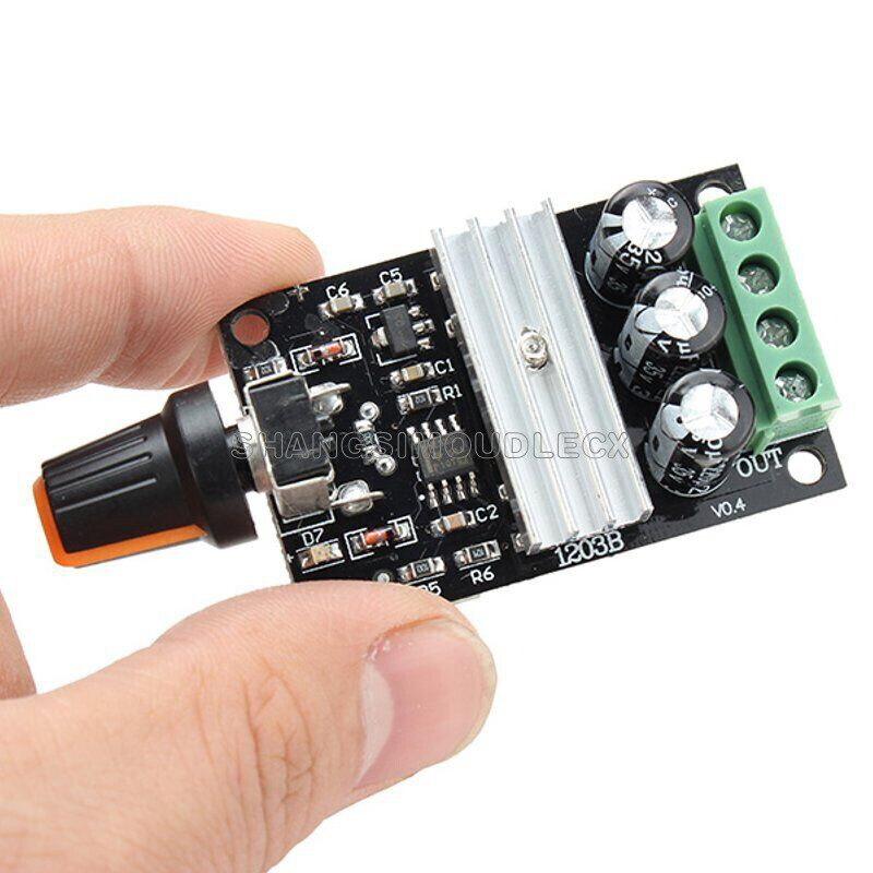 DC 6V-28V 3A PWM Motor Speed Variable Regulator Controller Switch Module