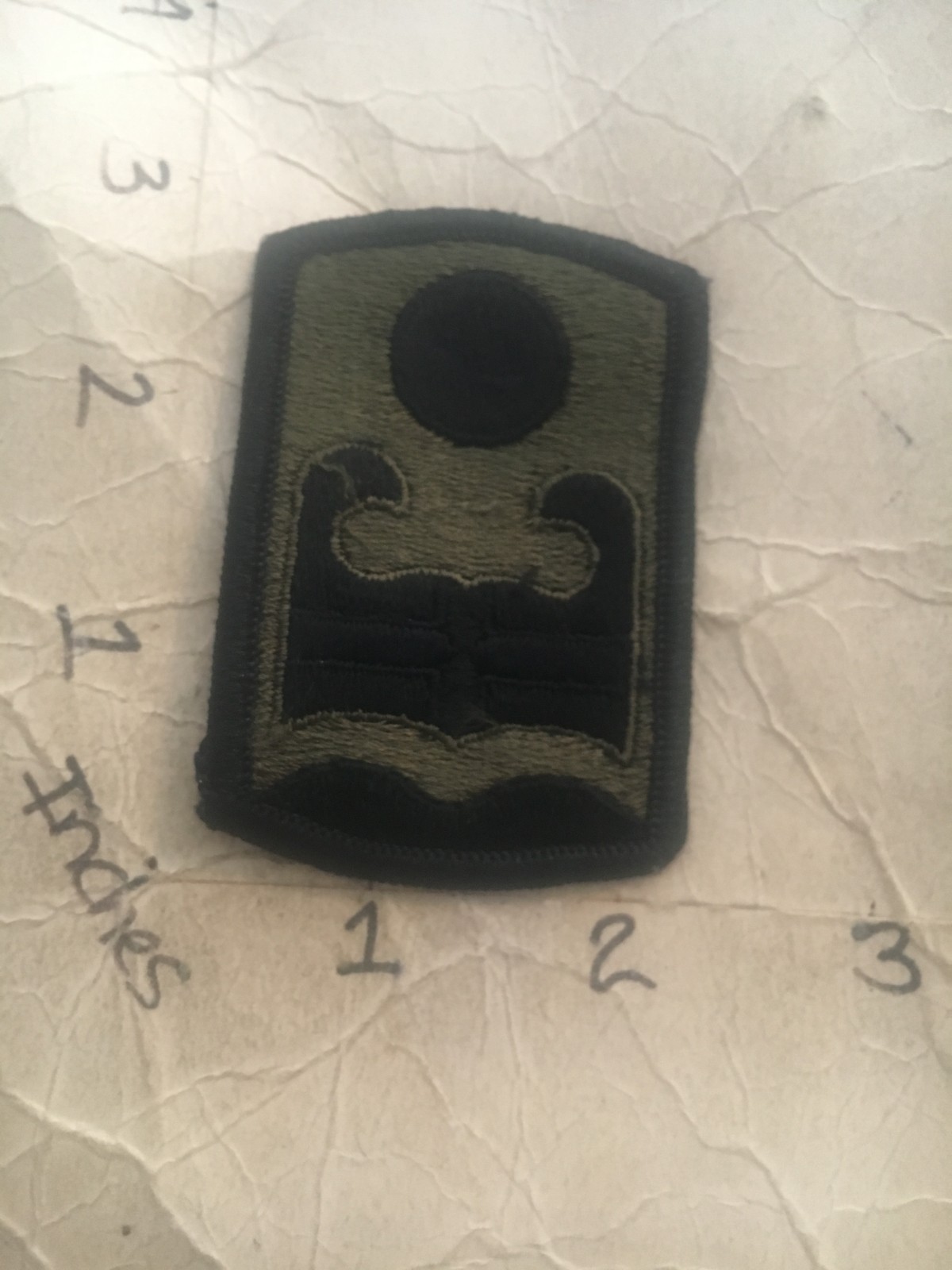 US Army 92nd Infantry Brigade m/e subdued patch 10/9/25