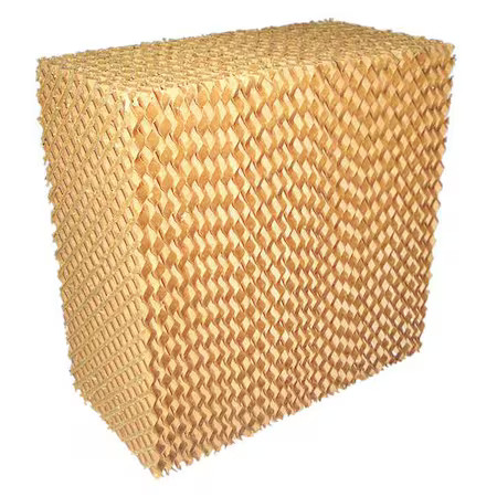 Zoro Select 4Kaz8 Evaporative Cooling Pad, Kraft Paper, 28 In H X 40 In W X 12,