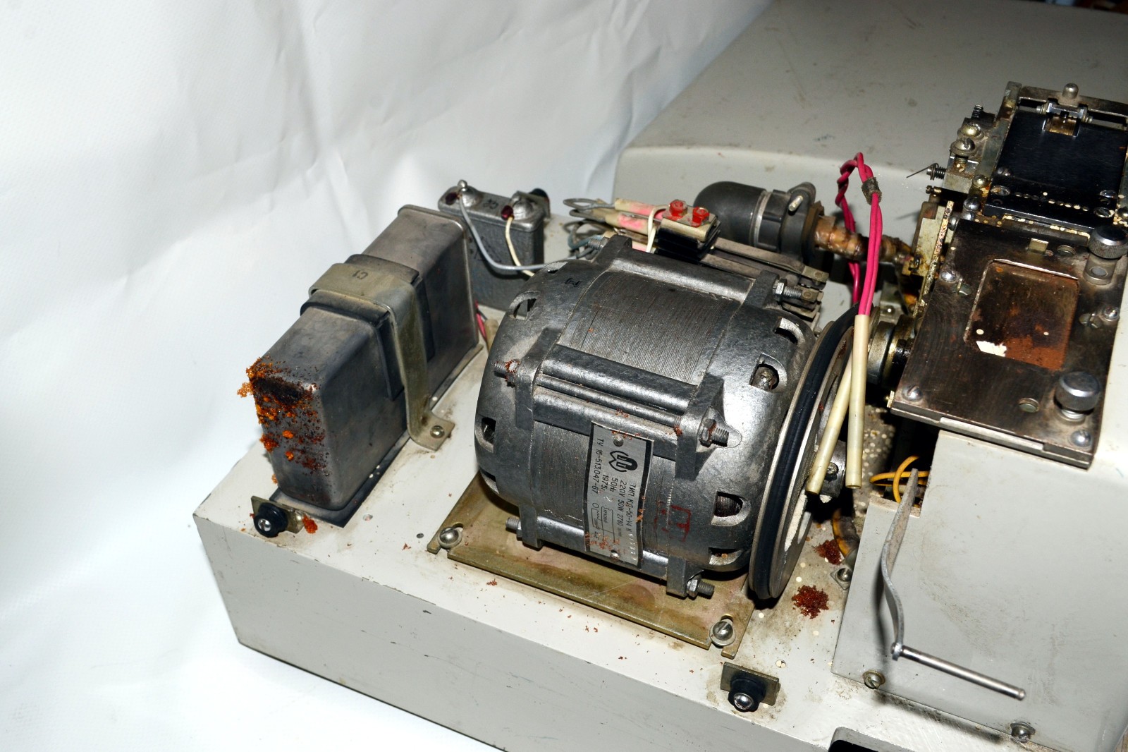 Vintage Soviet Paper Tape Punch PL-150 Mainframe Computer Peripheral USSR