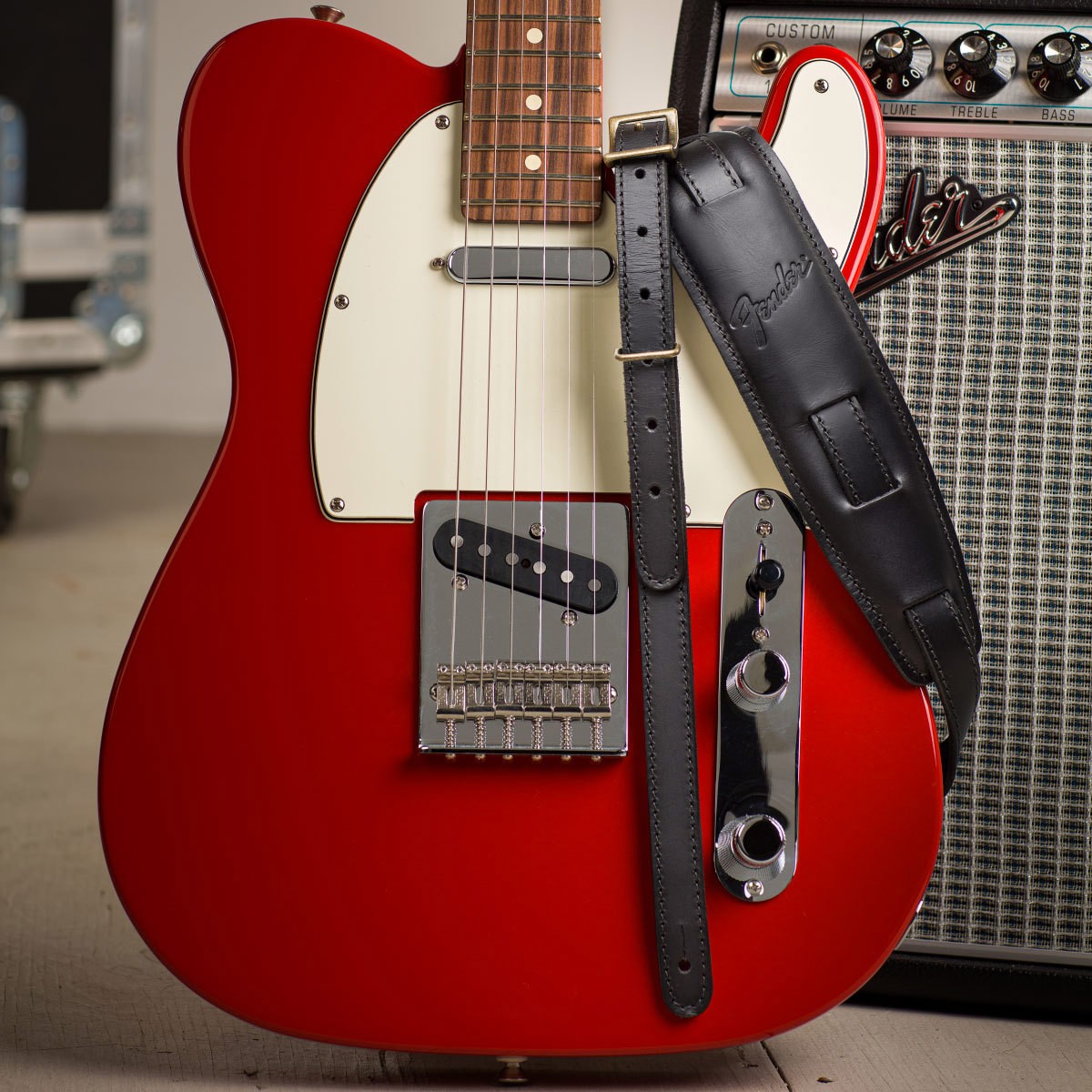 Fender Mustang Saddle Strap, Black