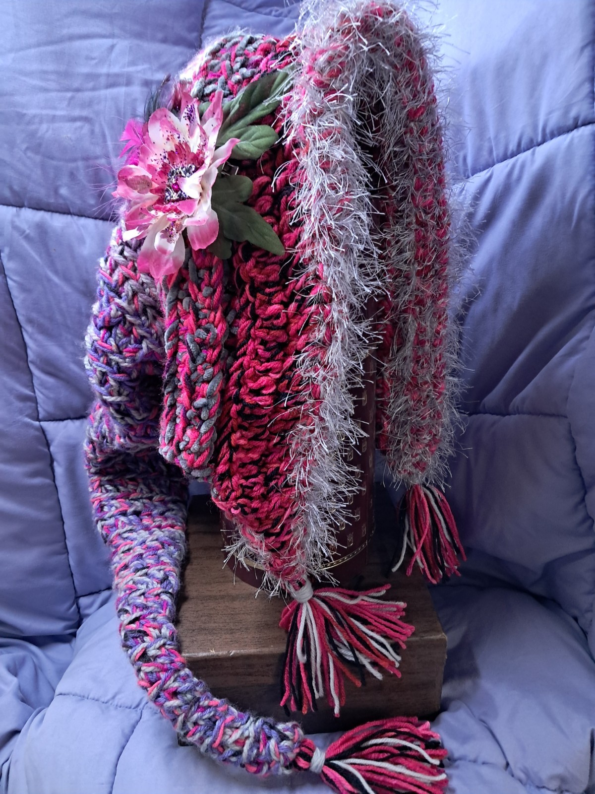 Handmade Crochet Wizard Hood