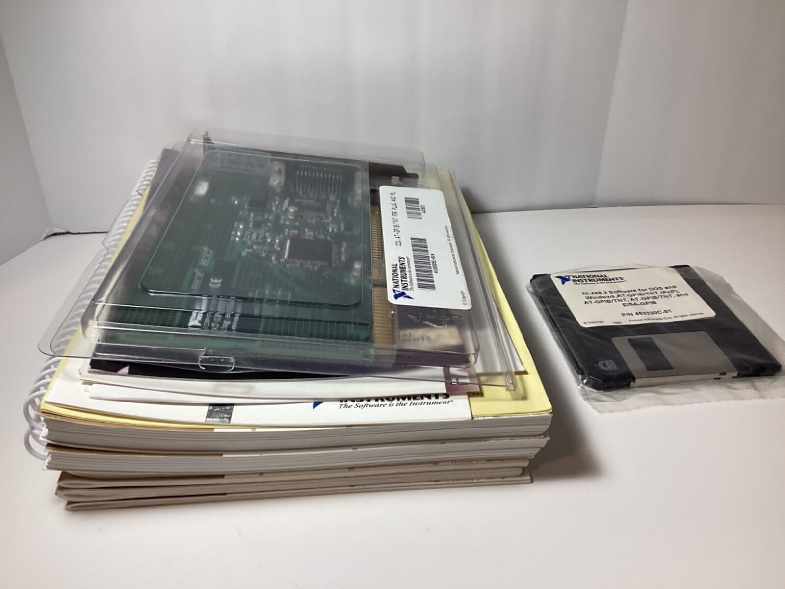 National Instruments Software GPIB/TNT NI-488.2 Software Manuals Disk 1995 Vtg
