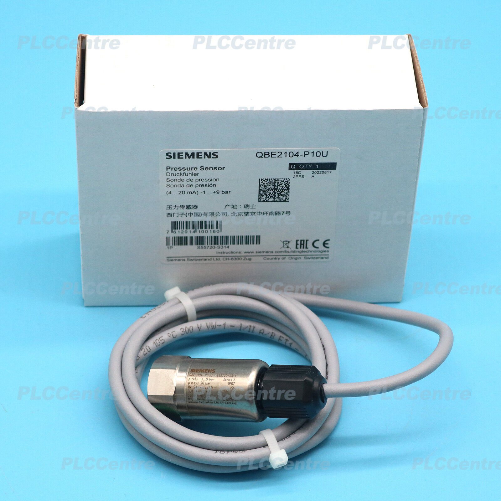 For Siemens QBE2104-P10U QBE2 104-P10U Pressure Sensor