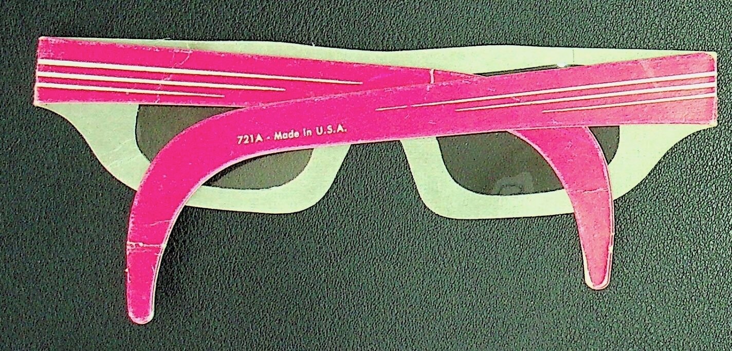 TWO POLAROID 3D GLASSES - E16-F