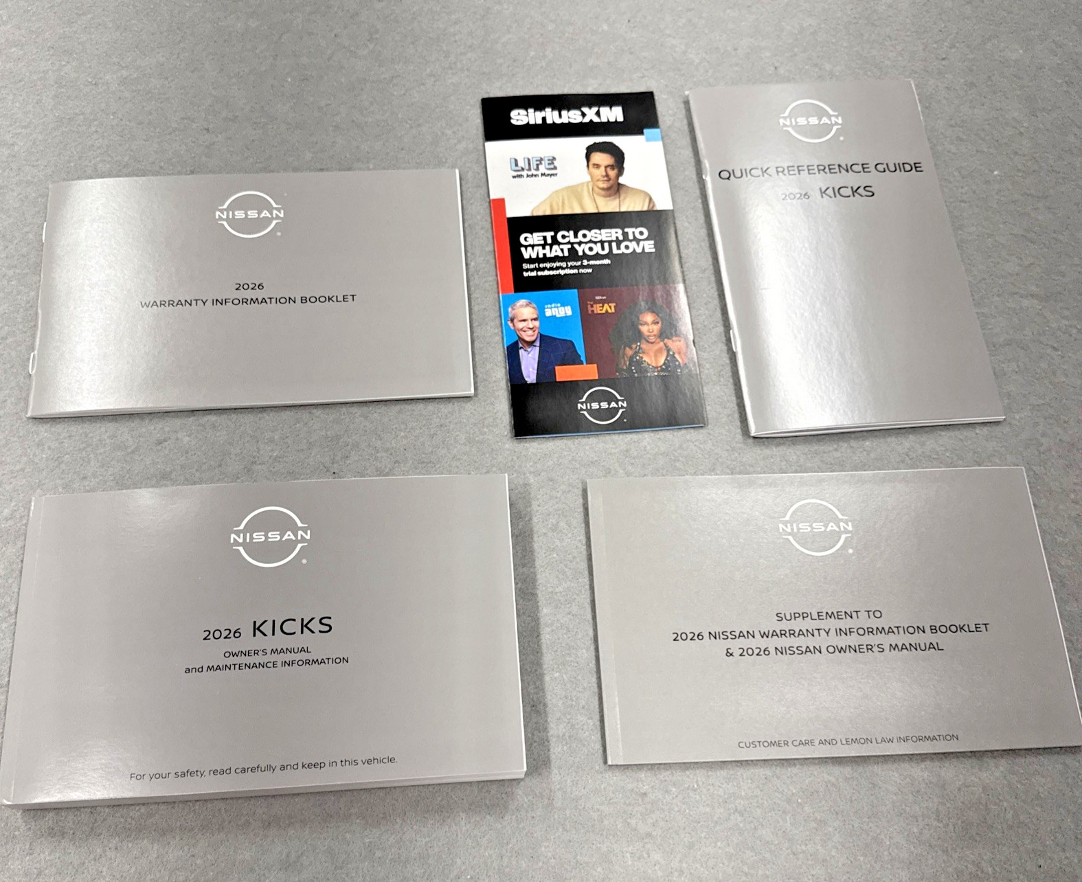 2026 Nissan Kicks Owners Manual Set NEW Factory Original Operators User Books 26