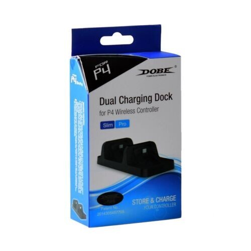 PS4 DUAL WIRELESS CONTROLLER USB CHARGING DOCK PS4 SLIM PRO US SELLER FAST SHIP