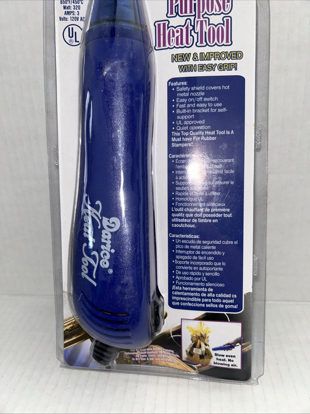New Darice Crafters Multipurpose Heat Tool Crafters Embossing Curing Shrinking