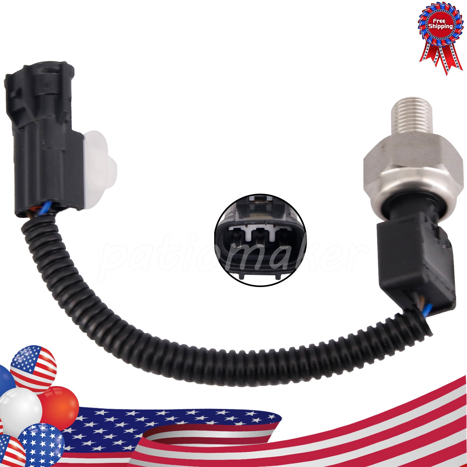 Fuel Pressure Sensor 89458-30010 89458-30011 For Lexus IS250 IS350 GS300 GS430
