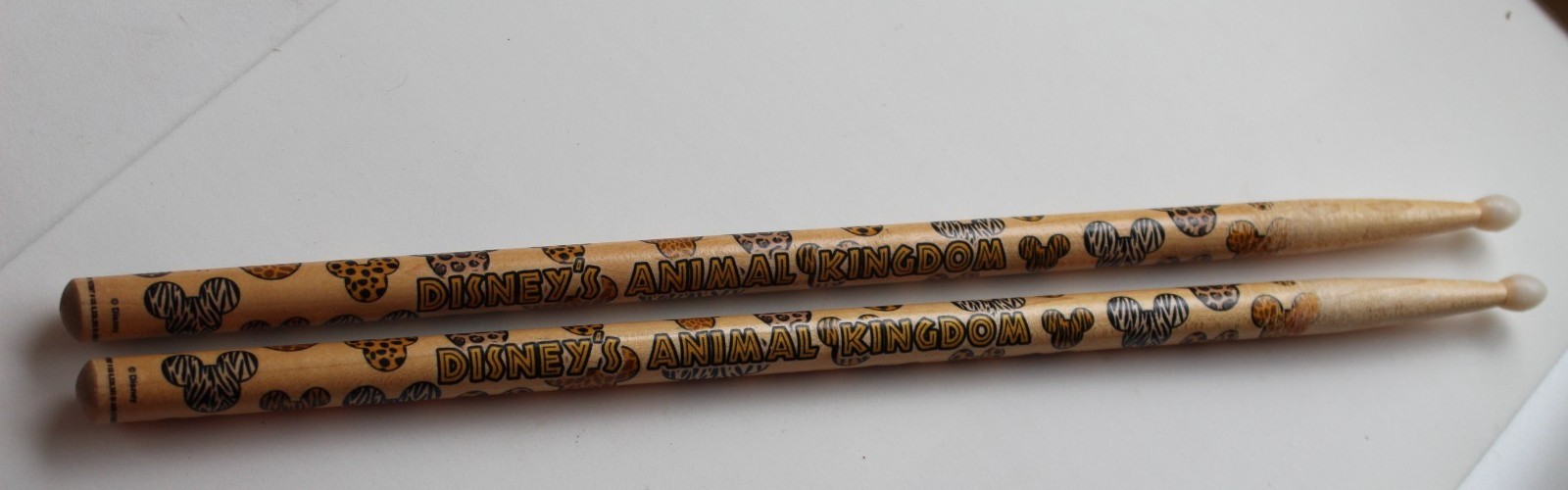 DISNEY'S ANIMAL KINGDOM DRUMSTICKS MICKEY MOUSE USED